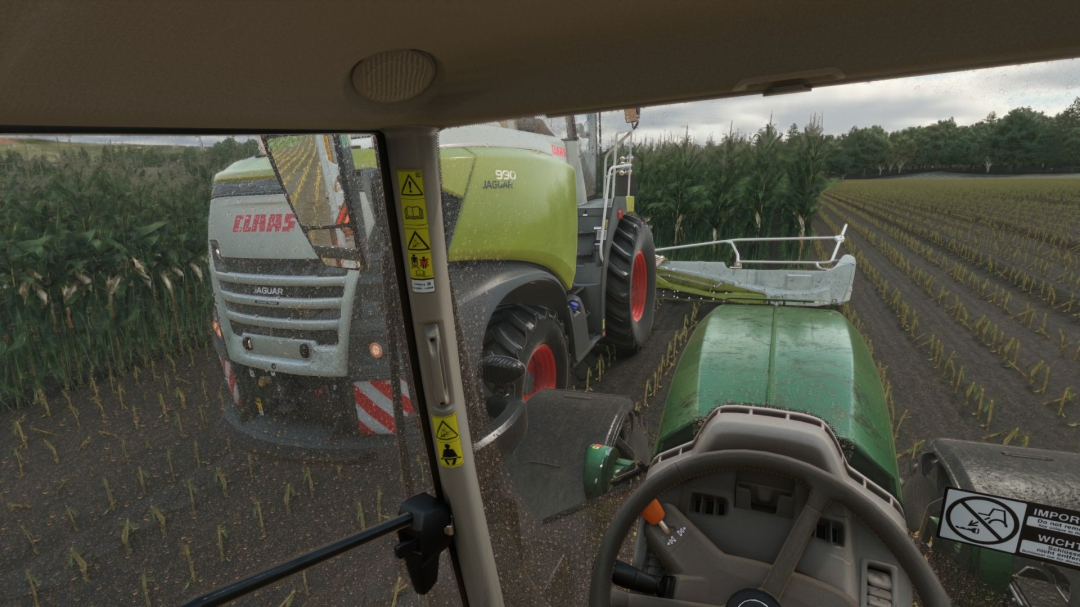 Realistic window rain and dust v1.0