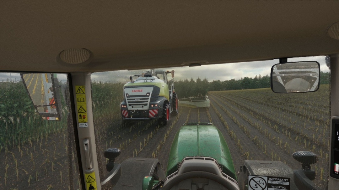 Realistic window rain and dust v1.0