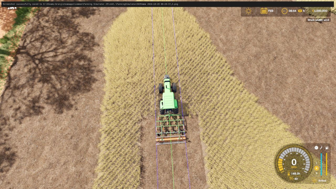 Work Width Multiplier V1.0