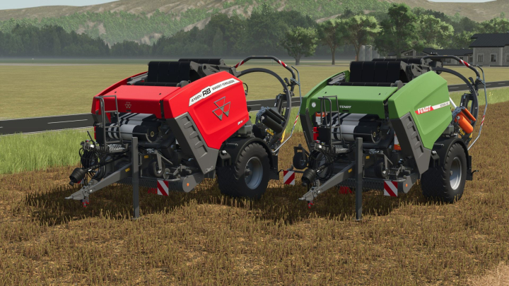 fs25-mods,  Fendt/MF Baler-Wrapping Combination V1.0.0.5