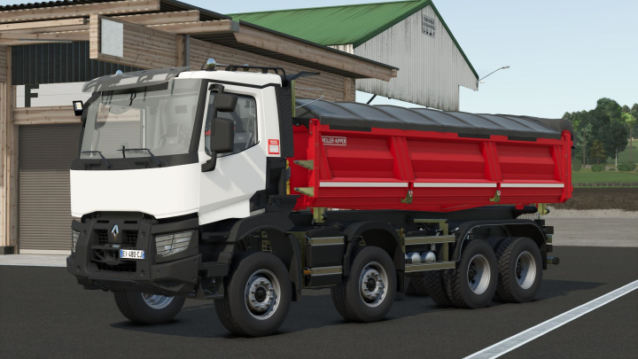 fs25-mods,  Renault K480 8×4 V1.0