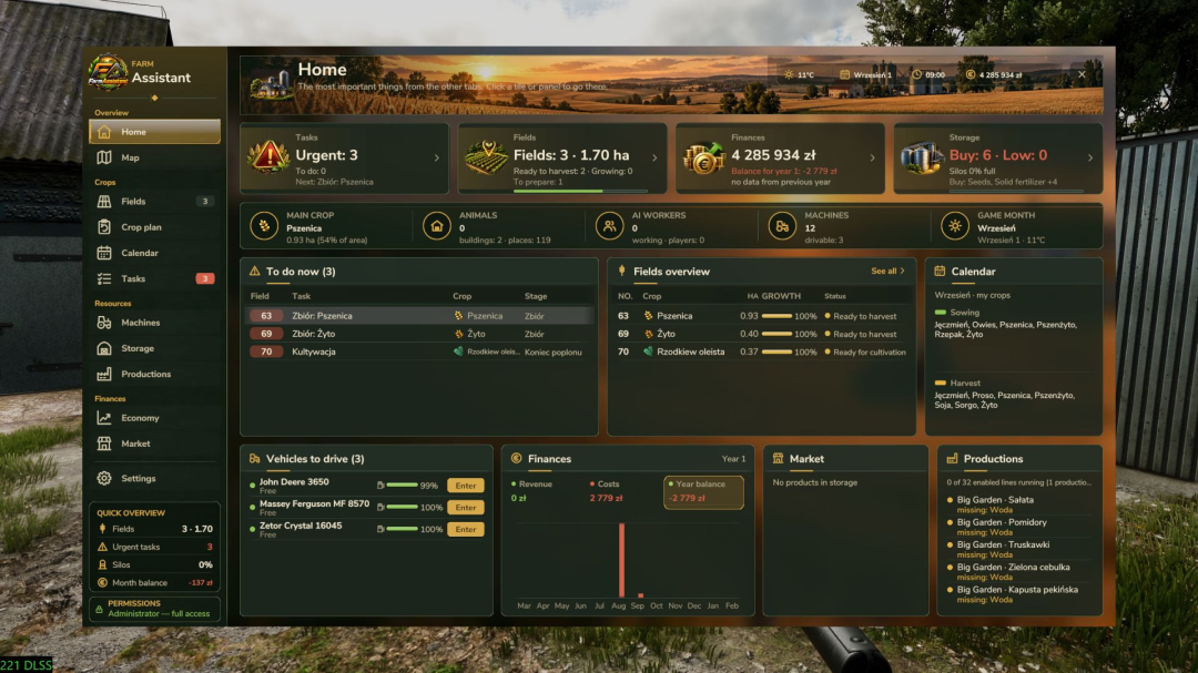 Farm Assistent V1.0