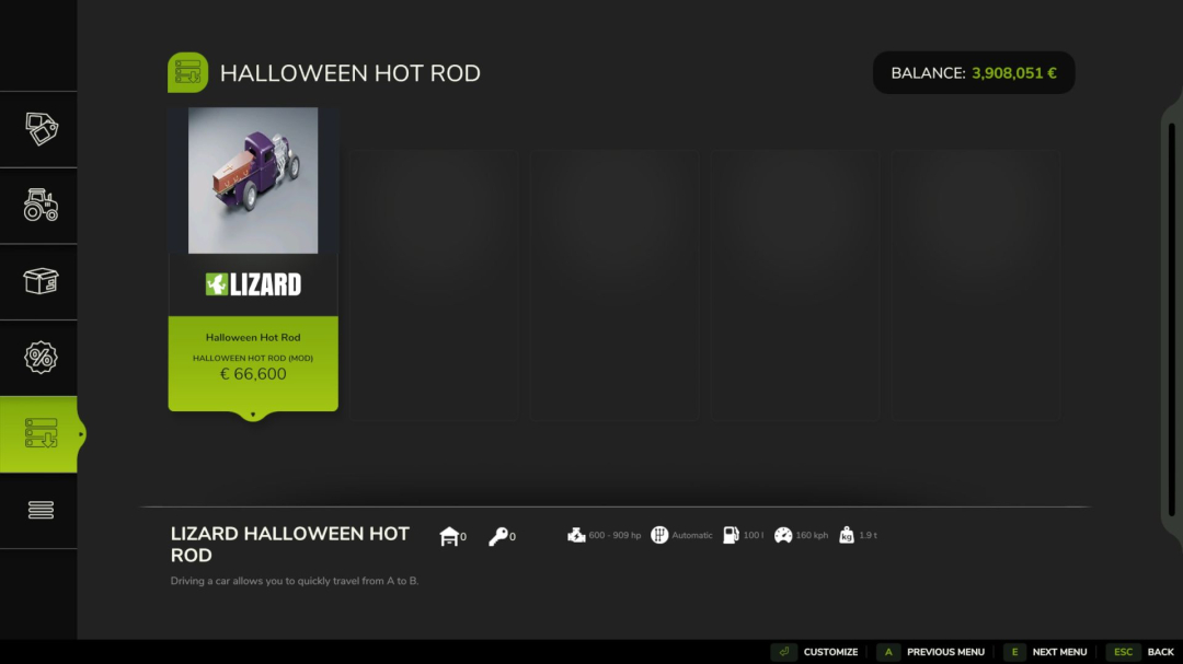 Halloween hotrod V1.0