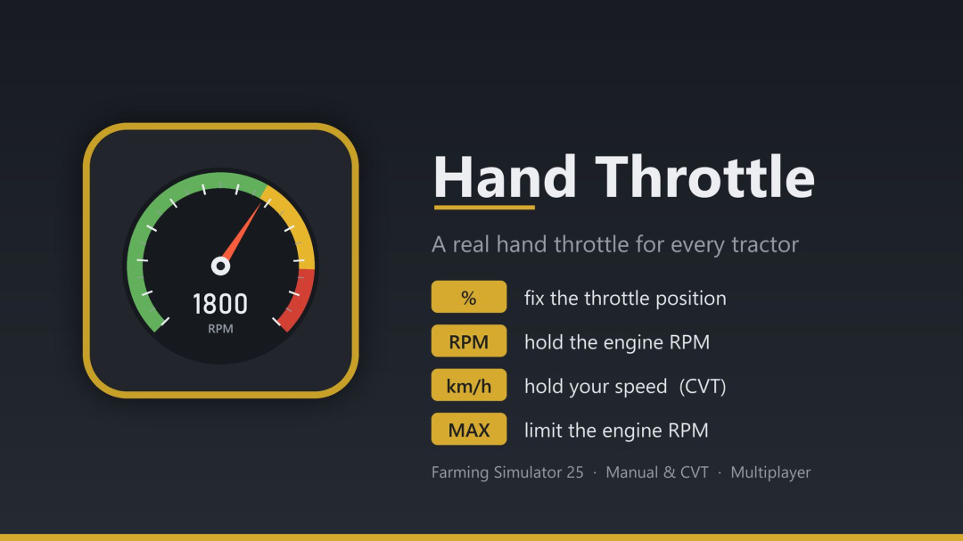 Hand Throttle V1.4