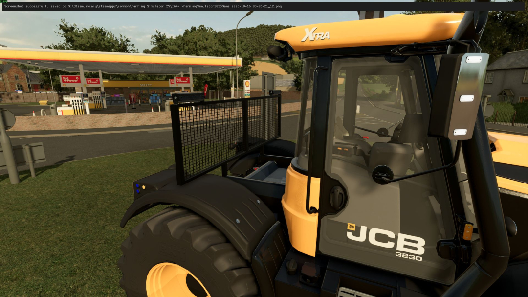 JCB Rear Mesh Frame (Prefab) V1.0