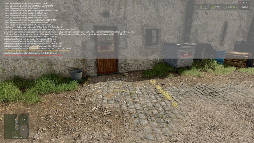 Number of players on servers V1.1.1