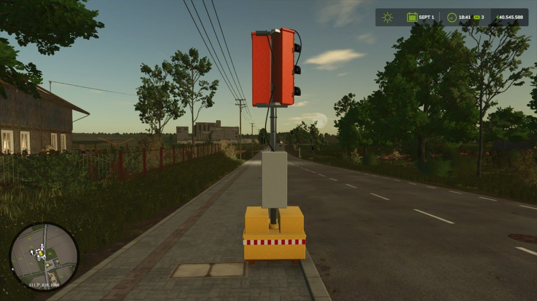 Portable replacement traffic light V1.0