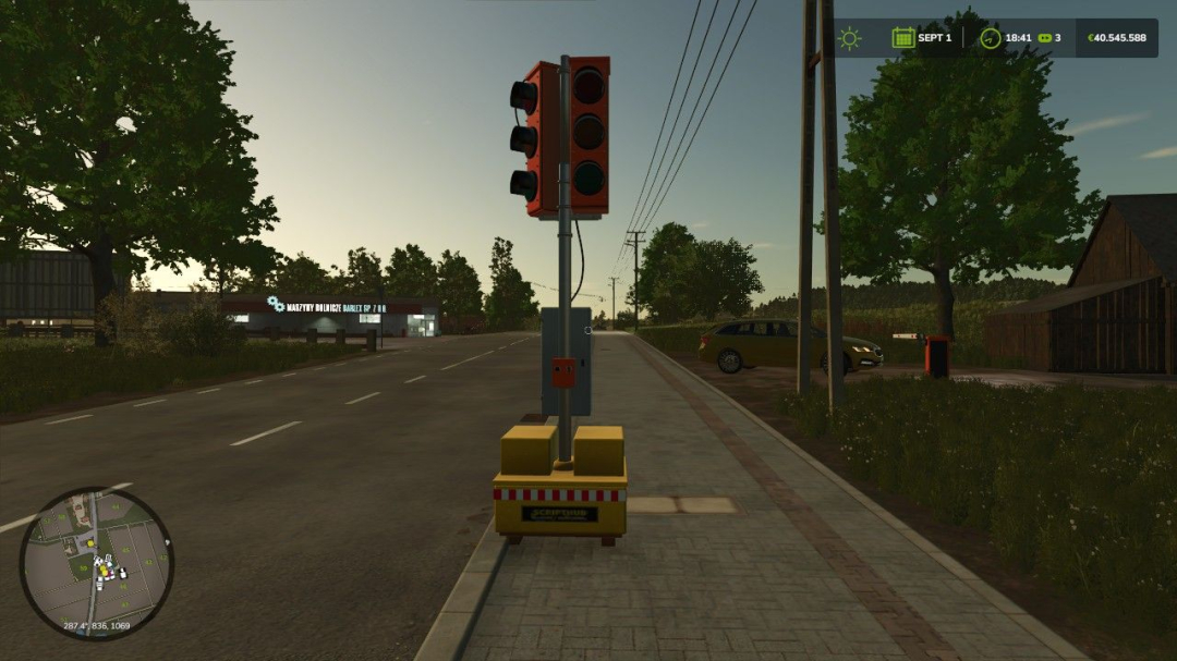 Portable replacement traffic light V1.0