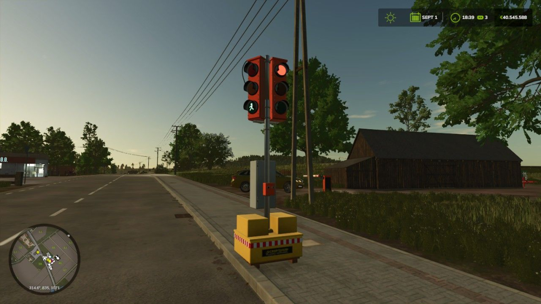Portable replacement traffic light V1.0