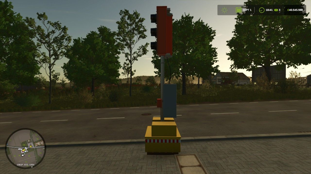 Portable replacement traffic light V1.0