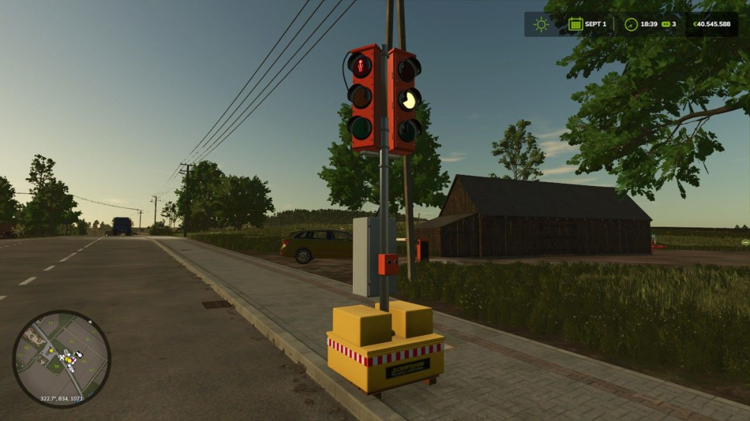Portable replacement traffic light V1.0