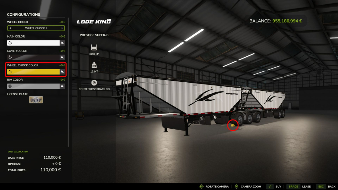 Wheel Chock Customizer V1.0