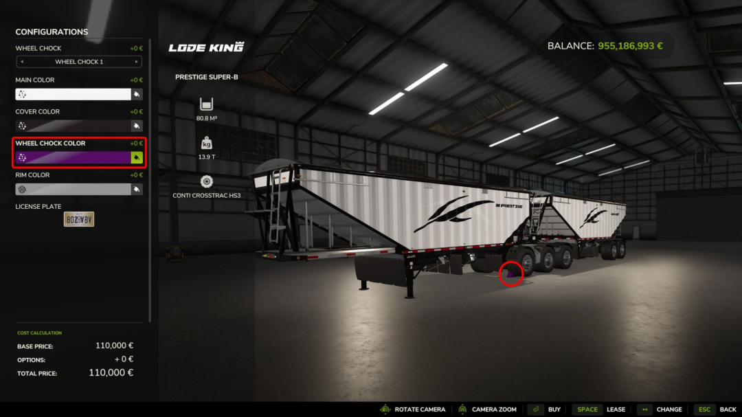 Wheel Chock Customizer V1.0